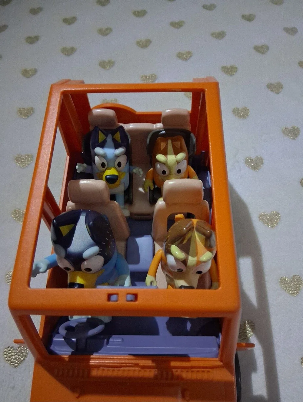 🔥3/$70 Bluey Heeler Family Figures & Car